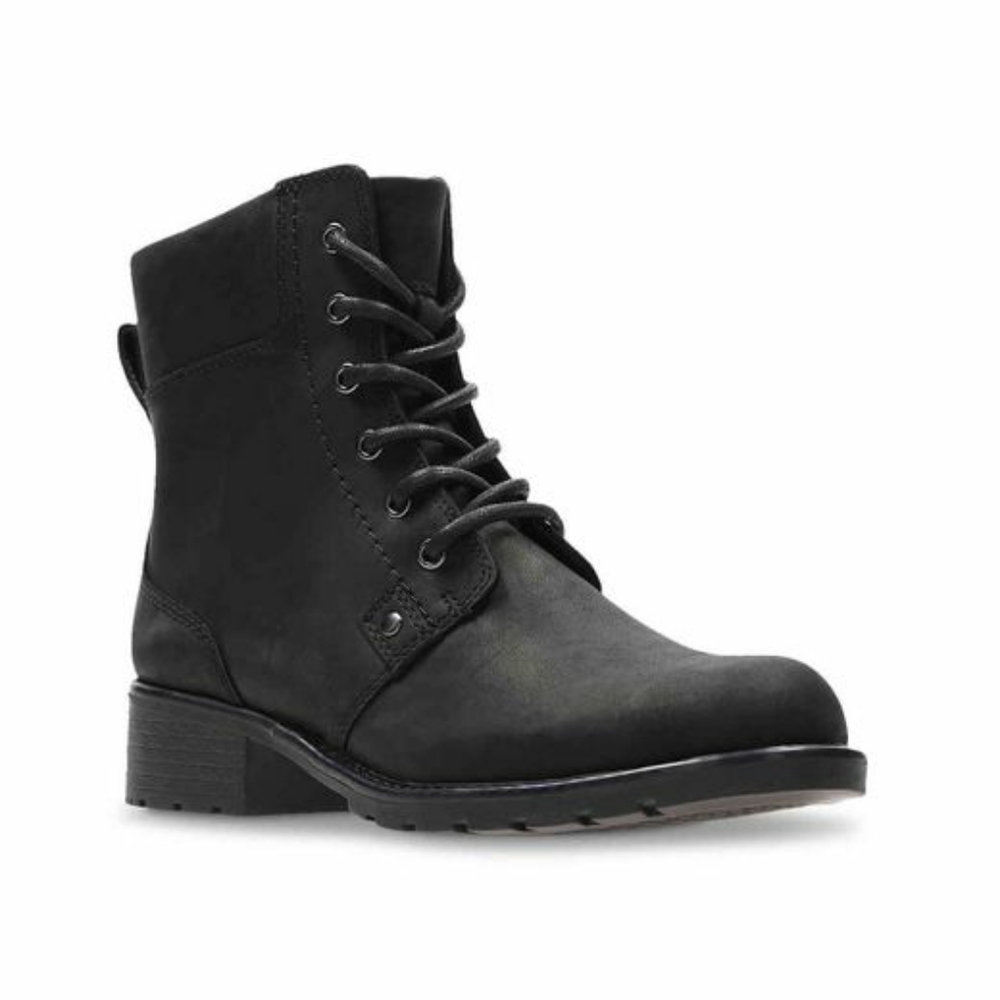 LIKE NEW Clark's Orinoco Black Boots